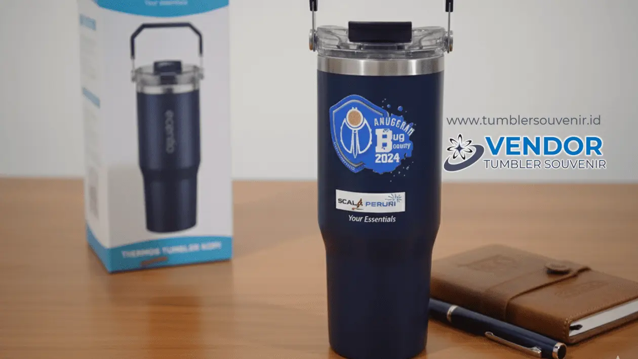 Paket Tumbler Custom Eksklusif untuk Souvenir dan Promosi Perusahaan